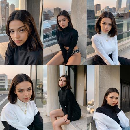 fashion seated