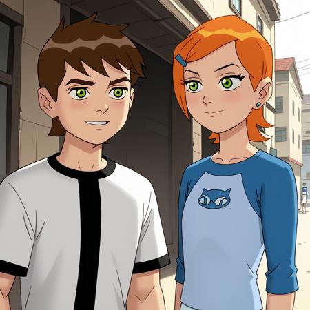 Gwen & Ben Tennyson (experimental wip)