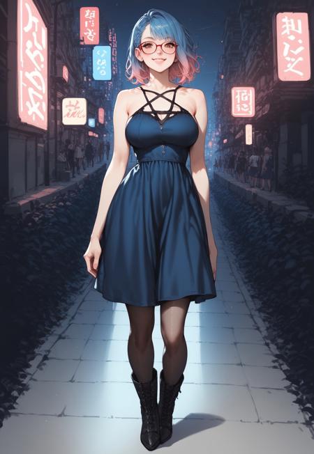 Pentagram dress by IkariRH