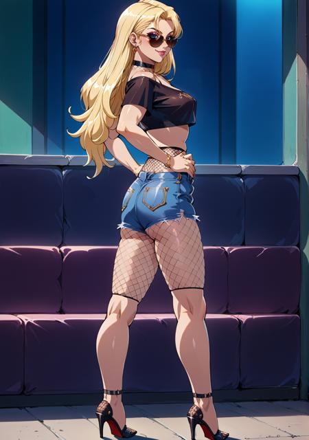 Shorts & Fishnets - by EDG (Pony)