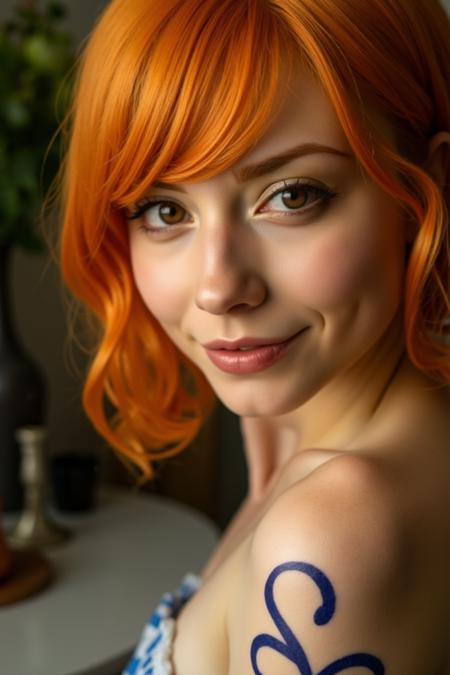 Nami - One Piece - Flux1.D & SDXL版本v1.0 Flux1.D (ID: 770143)