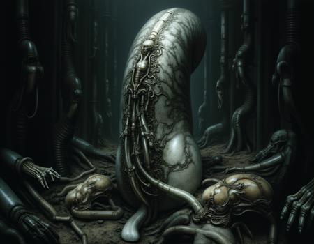 Artwork of H.R. Giger (Flux)