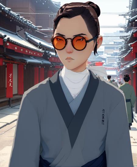 Blue Eye Samurai Style