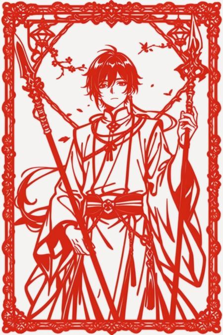 (IL Style) Chinese Papercutting Style | 窗花 剪纸 风格