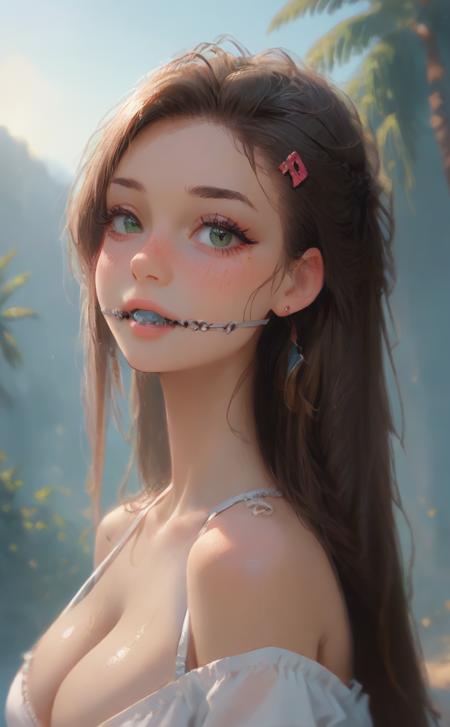 Cutesy woman