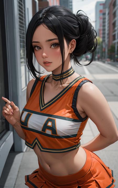 UA Cheerleader Uniform | Clothing Concept | BNHA | ownwaifu