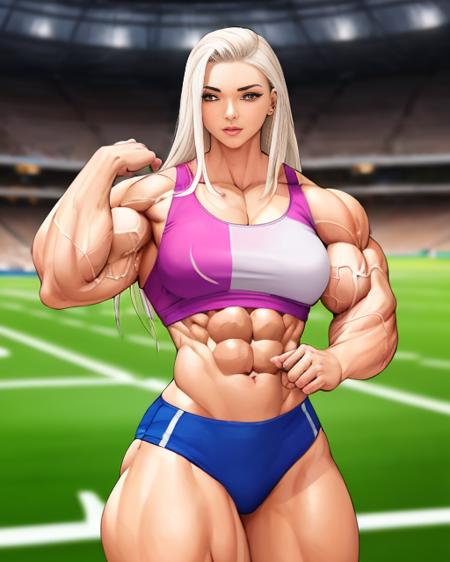 Muscular girls (and boys, probably)