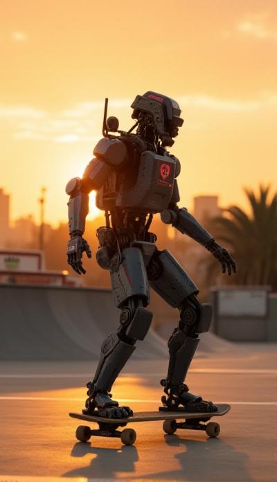 Elysium police robot