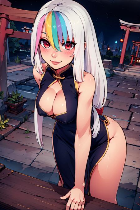 Roxy Rainbow: Midnight Raver (Citron OC)  [Pony & SD1.5]
