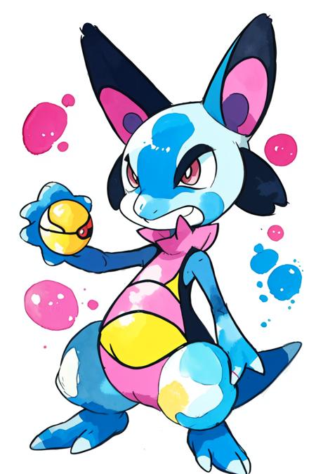 Ken Sugimori anime style