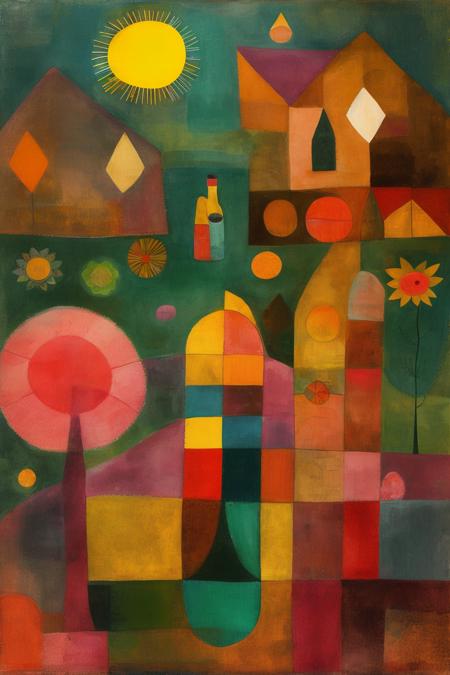 style of Paul Klee 325