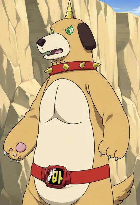 Gachi Rangers(Mitsudomoe)-Boss Dog-PDXL版本V1 (ID: 614810)