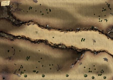 Table Rpg / D&D Maps #2 - Desert