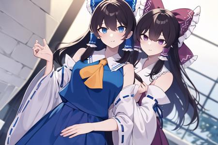 Blue Reimu LoRA