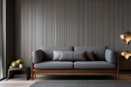 wooden sofa set