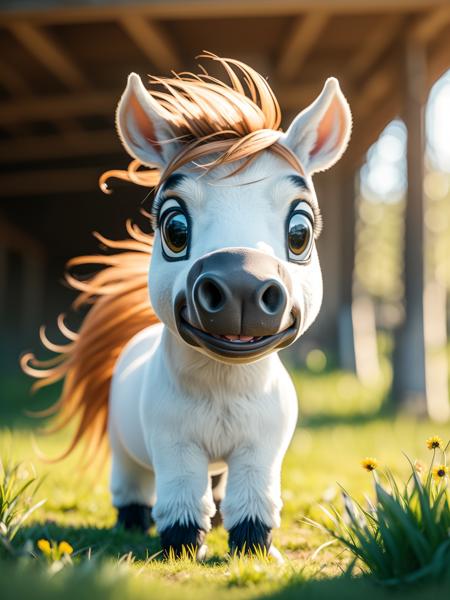 【Animal IP】 A fluffy world hairy little animals doll toys