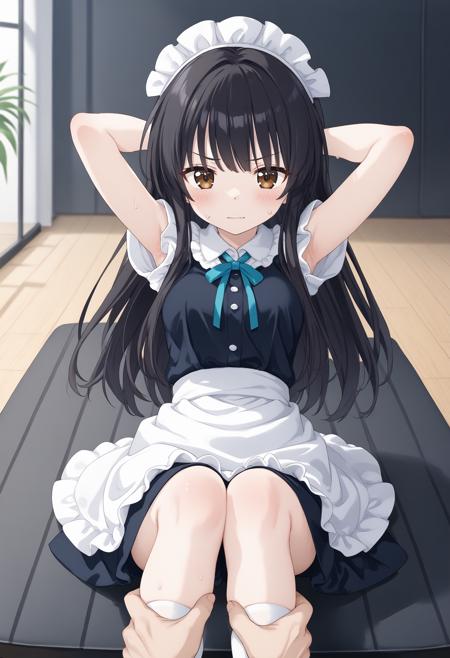 [SDXL&Pony]sit-up / 腹筋運動 / 筋トレ版本Pony v1.0 (ID: 912804)