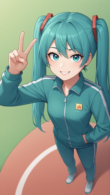 Everlasting Summer Miku by GraffMetal (non-commercial use only)