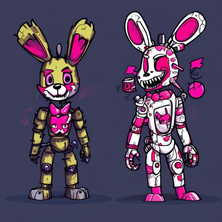 Springtrap and Mangle Style版本V1 (ID: 961464)