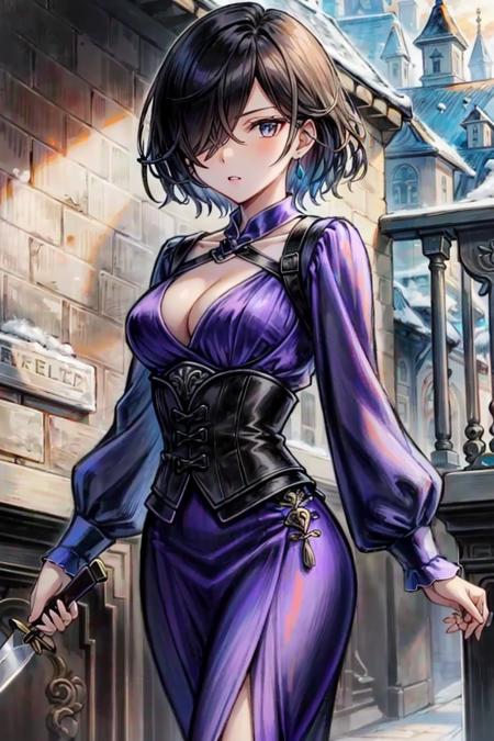 Throné (Octopath Traveler II) Character LoRA版本v1.0 (ID: 49222)