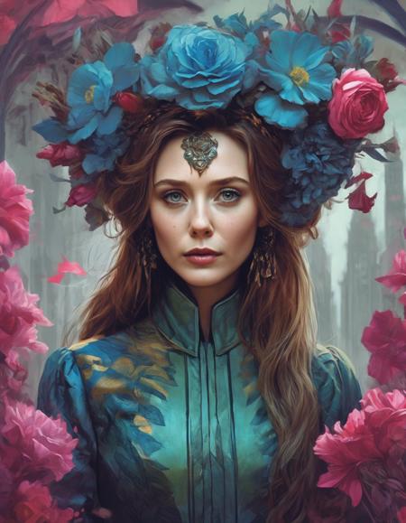 Elizabeth Olsen SDXL