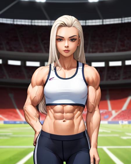 Muscular girls (and boys, probably)