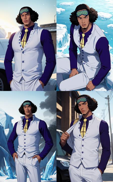 Kuzan Aokiji | One Piece | KoFi Commissioned | 3 Attires