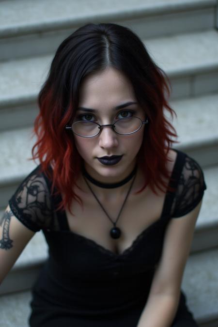 Wire-frame glasses - small oval