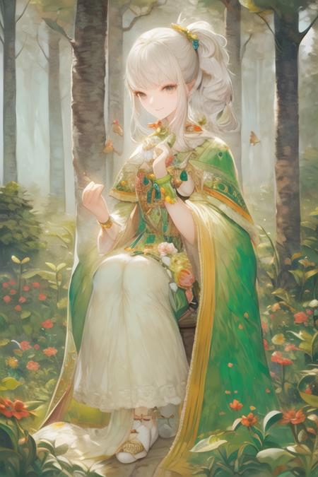 幻想童话插画风格style of painting-Fantasy fairy tale illustration style