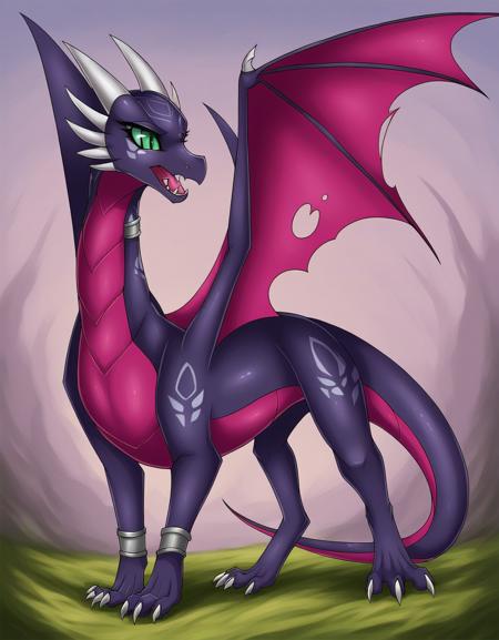 Corrupted Cynder【 The legend of Spyro - A New Beginning 】- 【PONY - FLUX - DSXL】