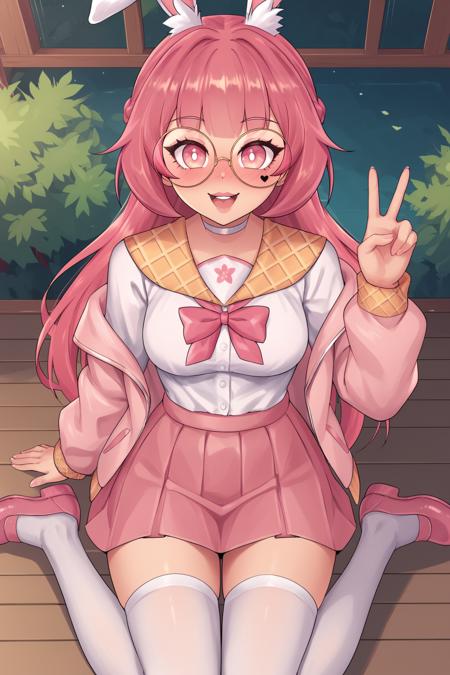 Miku Pinku (VTuber) - COMMISSION LoRA PonyXL [NSFW Support]