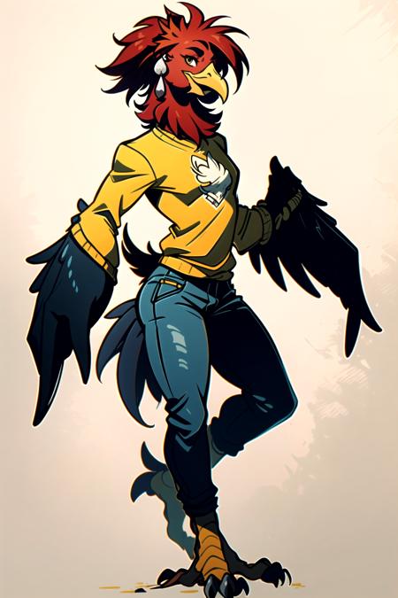 Anthro Birds LoRA