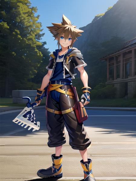 UnOfficial Sora (ソラ) KHII Default Outfit - Kingdom Hearts (キングダムハーツ)