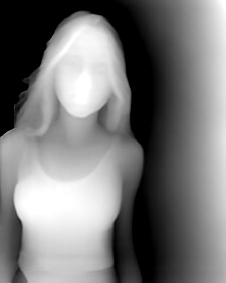 Random Girl Depth Maps