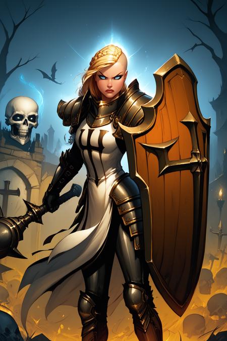 Female Crusader from Diablo | Pony