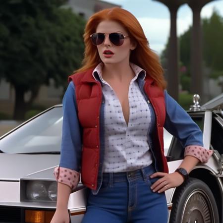 Marty McFly style - Back to the future - SDXL