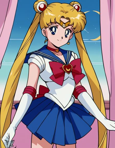 Usagi Tsukino (月野 うさぎ) / Sailor Moon (セーラームーン) - Sailor Moon (美少女戦士セーラームーン) - COMMISSION W/ DATASET