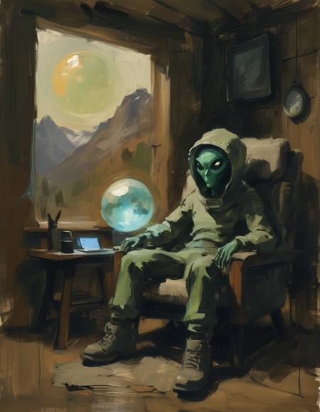 Eldritch Painting Sketch