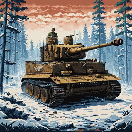 Tiger Tank (SDXL)