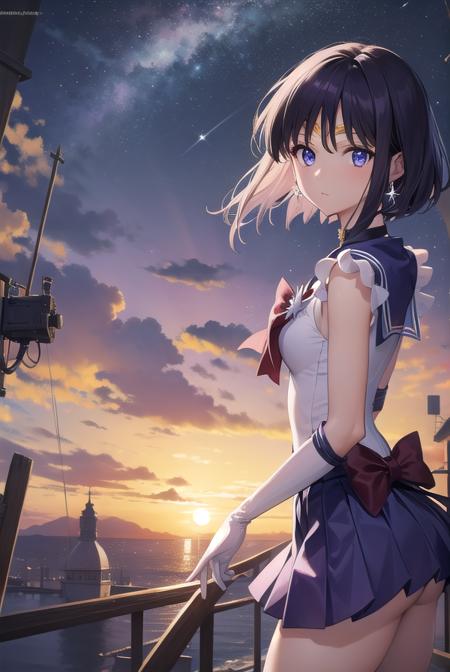 Hotaru Tomoe (土萠 ほたる) / Sailor Saturn (セーラーサターン) - Sailor Moon (美少女戦士セーラームーン)