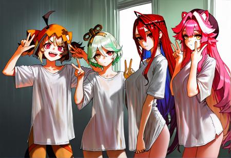 Hololive English - Justice - ALL-IN-ONE (up to 4 at once) | Illustrious & NoobAI | Cecilia Immergreen, Gigi Murin, Raora Pathera, Elizabeth Rose Bloodflame