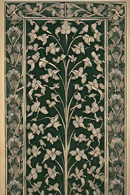 Eugene Grasset's plant patterns (1896)