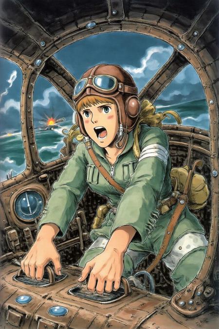 Miyazaki Hayao  Nausicaä Manga Color Illustration Style