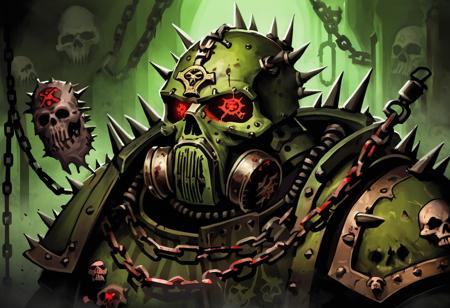 War and Diffusion: WARHAMMER 40K