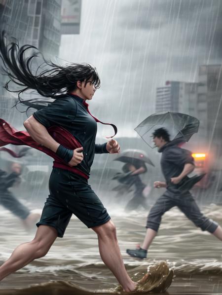 Scene - Typhoon!!! (台風！！！）
