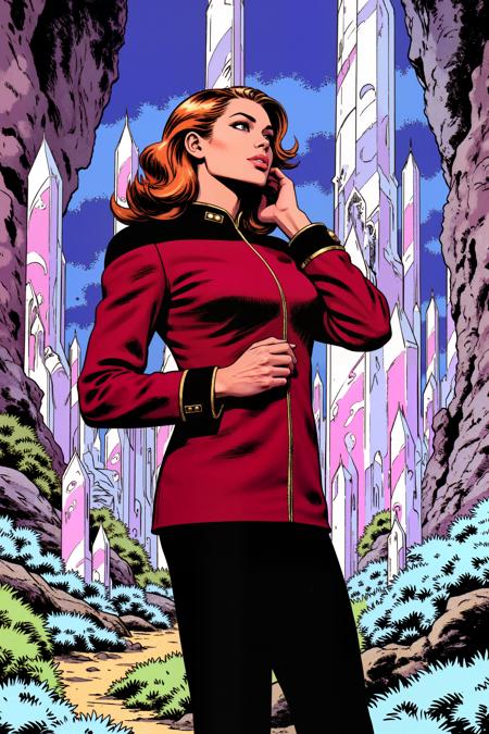 Star Trek TNG uniforms (5 variants) (Flux)