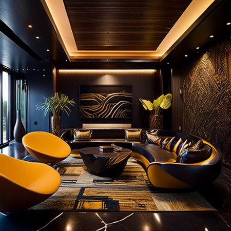 African style interior design