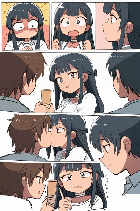 chibi comic style Q版小漫画