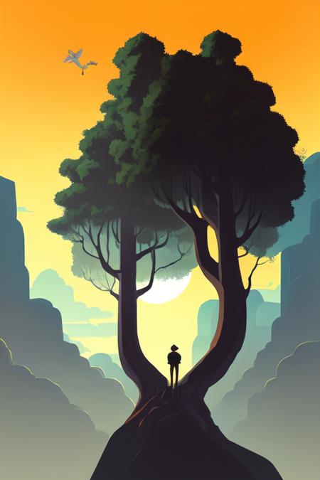 Monument Valley-ArtStyle LoRA