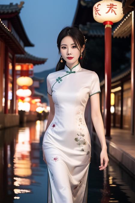 A simple china dress 一件简单的旗袍